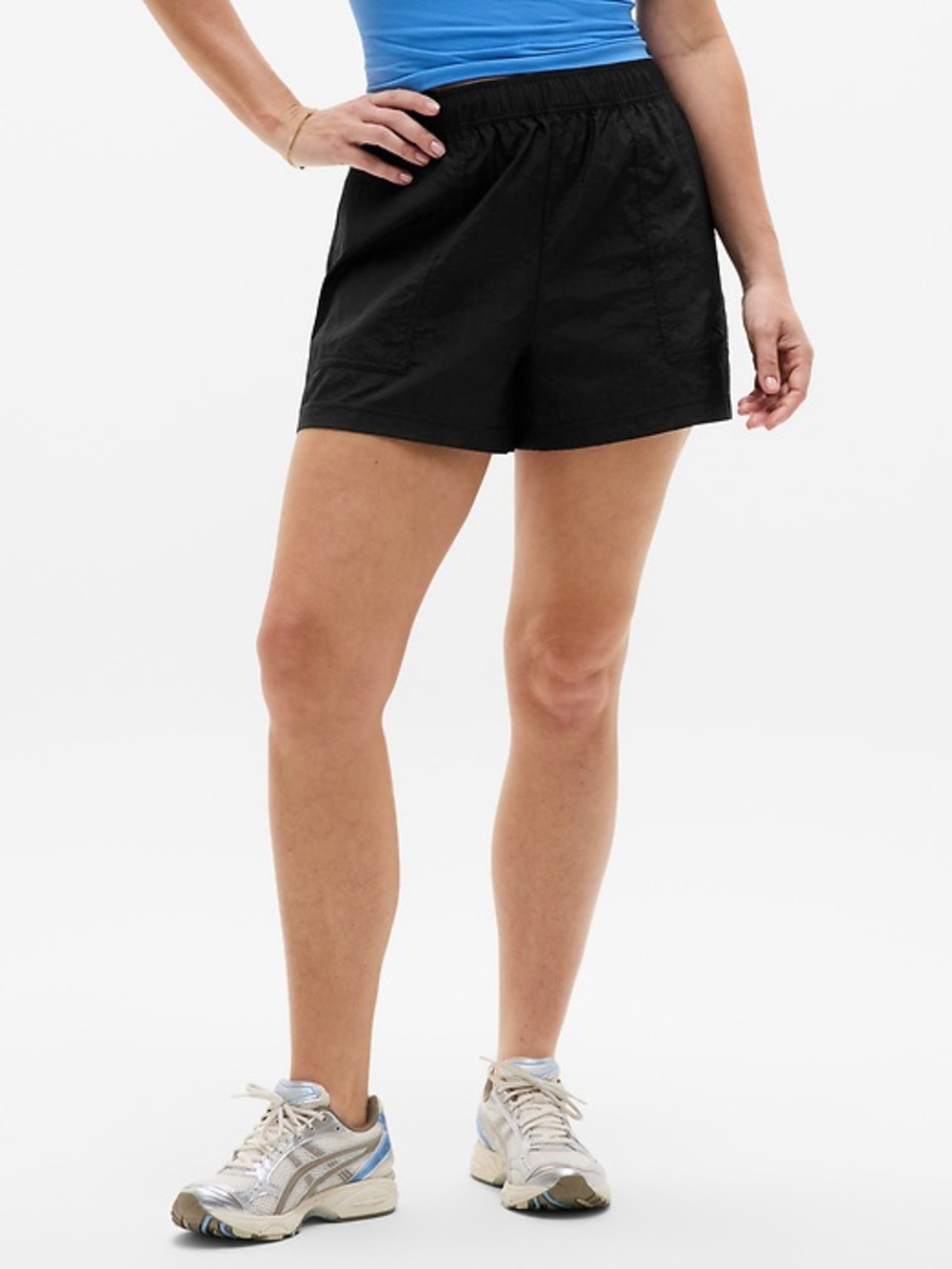 Athleta Lunar Sheen Utility High Rise Short large
